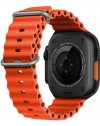 (Thumb 3) UNISEX ΡΟΛΟΙ BIKKEMBERG Big Smartwatch Orange Silicone Strap