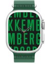 (Thumb 1) UNISEX ΡΟΛΟΙ BIKKEMBERG Big Smartwatch green Silicone Strap
