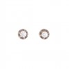 (Thumb 1) 14K WHITE GOLD ZIRCON EARRINGS