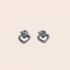 (Thumb 2) Silver Hearts – Ασημί minimal σκουλαρίκια καρδιές | AleVizou Jewellery