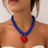 (Thumb 2) Χειροποίητο Statement Κολιέ με Καβούρι | alevizou jewellery