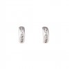 (Thumb 1)  WHITE GOLD 14K ZIRCON EARRINGS