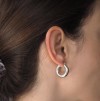 (Thumb 3) SILVER HOOP EARRINGS 925