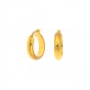 (Thumb 1) GOLD PLATED HOOP EARRINGS 925