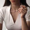 (Thumb 2) WOMEN'S NECKLACE WITH MULTICOLOURED POLYMER CLAY AND PEARLS
