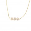 (Thumb 1) GOLD PLATED 925 NECKLACE WITH PEARLS