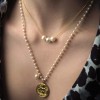 (Thumb 2) GOLD PLATED 925 NECKLACE WITH PEARLS