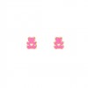 (Thumb 1) GIRLS PINK BEARS SOLID GOLD 14K