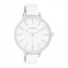 (Thumb 1)  OOZOO  C11155 Timepieces White Leather Strap 
