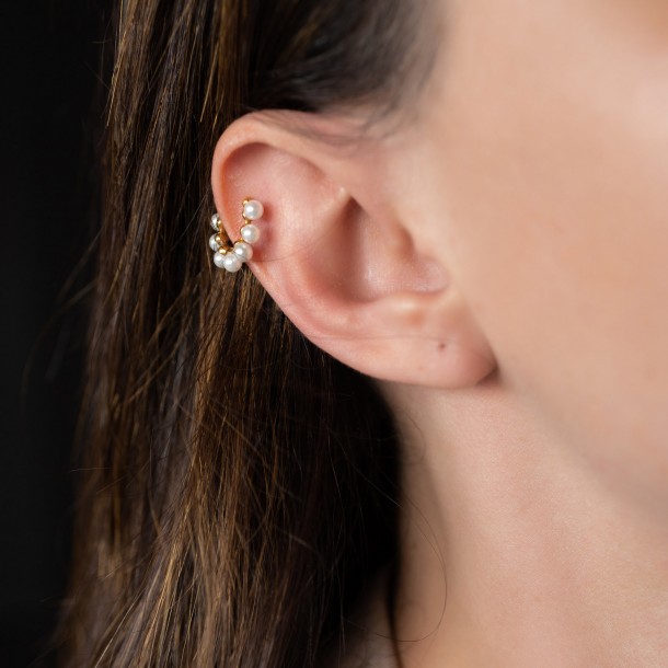 (Preview 1) ΣΚΟΥΛΑΡΙΚΙΑ EAR CUFFS ΠΕΡΛΕΣ