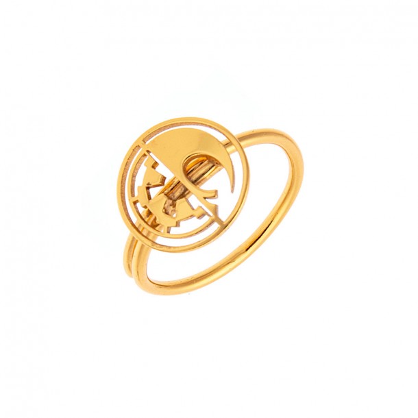 (Preview 1) SILVER  RING 925 STAR WARS REBEL ALLIANCE/EMPIRE