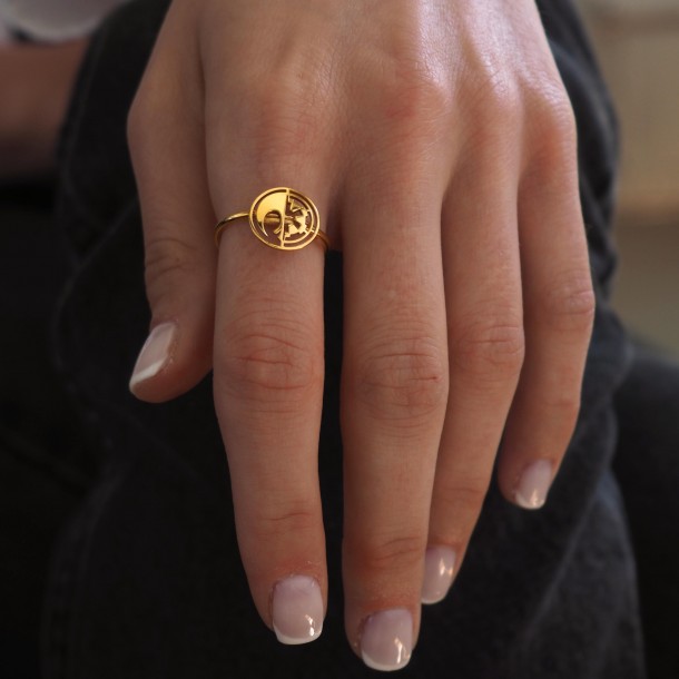 (Preview 2) SILVER  RING 925 STAR WARS REBEL ALLIANCE/EMPIRE