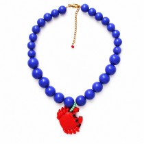 Χειροποίητο Statement Κολιέ με Καβούρι | alevizou jewellery