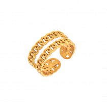 SILVER 925  CHAINS RING