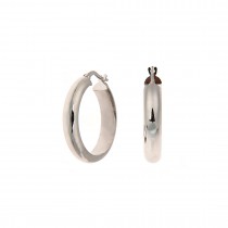 SILVER HOOP EARRINGS 925
