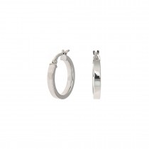 SILVER HOOP EARRINGS 925