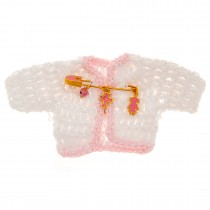 GOLD PLATED AMULET 925 FOR GIRLS WITH PENDANT ELEMENTS
