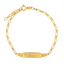 CHILD GOLD ID BRACELET K14