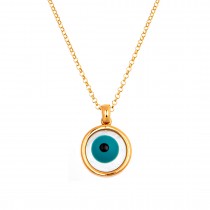 SILVER NECKLACE EYE 925