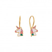 CHILDREN'S EARRINGS UNICORNS 925