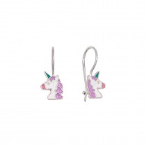 CHILDREN'S EARRINGS UNICORNS 925