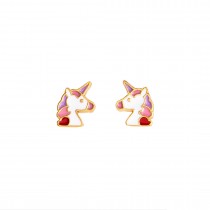 CHILDREN'S EARRINGS 925 WITH UNICORNS