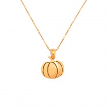 SILVER NECKLACE - PUMPKIN 925