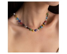 ΧΕΙΡΟΠΟΙΗΤΟ ΚΟΛΙΕ ΚΟΜΠΟ - ΚΟΜΠΟ EVIL EYE MULTICOLOR