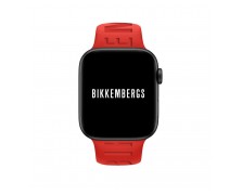 ΓΥΝΑΙΚΕΙO ΡΟΛΟΙ BIKKEMBERG SMALL Smartwatch Red Silicone Strap