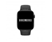 ΓΥΝΑΙΚΕΙO ΡΟΛΟΙ BIKKEMBERG SMALL Smartwatch Black Silicone Strap