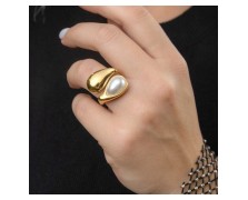 Αθηνά Stainless Steel Δαχτυλίδι