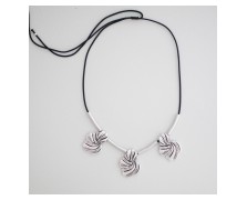 Silver Petals Necklace