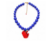 Χειροποίητο Statement Κολιέ με Καβούρι | alevizou jewellery