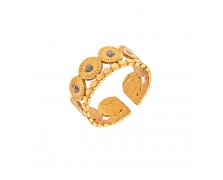 SILVER  BYZANTINE RING 925 