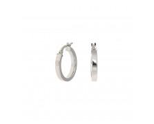 SILVER HOOP EARRINGS 925