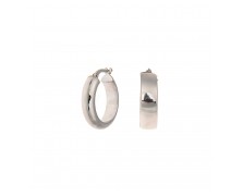 SILVER HOOP EARRINGS 925