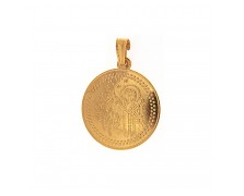 CHRISTIAN DOUBLE-SIDED PENDANT K14