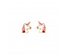 CHILDREN'S EARRINGS 925 WITH UNICORNS