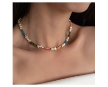 ΧΕΙΡΟΠΟΙΗΤΟ ΚΟΛΙΕ BOHO CHIC MULTICOLOR 